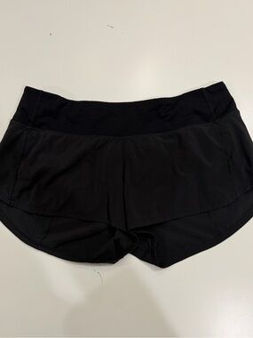lululemon athletica Black Layered Athletic Shorts